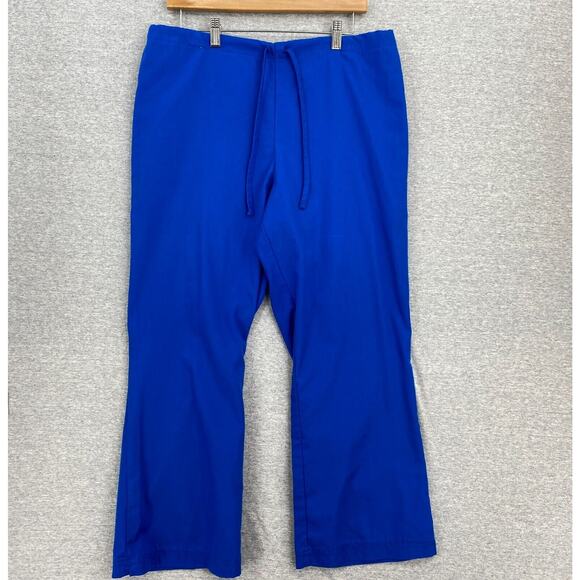 Cherokee Scrub Pants Womens Medium Blue Bottoms Nurse Medical Uniform Vet - Picture 1 of 11